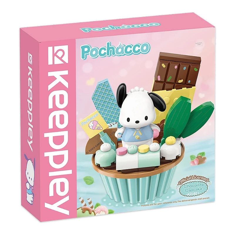 KEEPPLAY 積木 三麗鷗 杯子蛋糕 帕恰狗