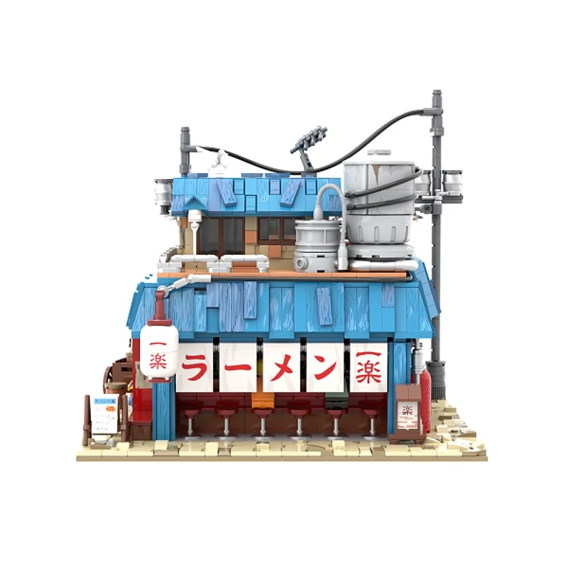 KEEPPLAY 積木 火影忍者 場景系列 大型一樂拉麵