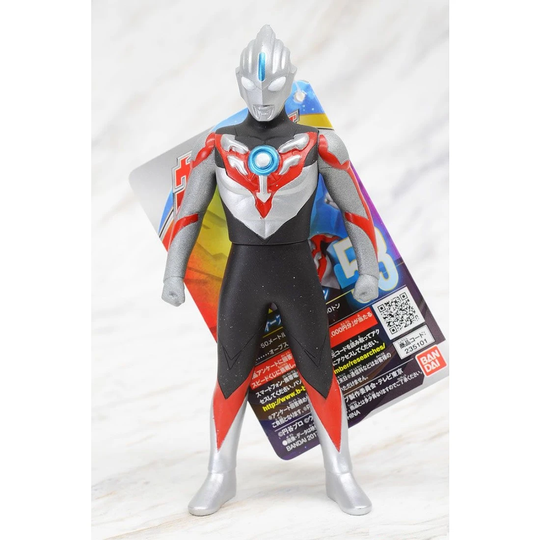 Bandai 超人力霸王 英雄軟膠 53 歐布 原生
