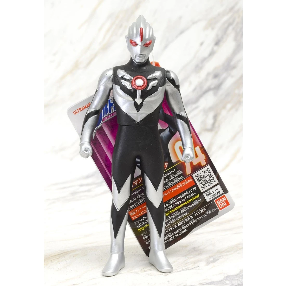 Bandai 超人力霸王 英雄軟膠 歐布 黑暗