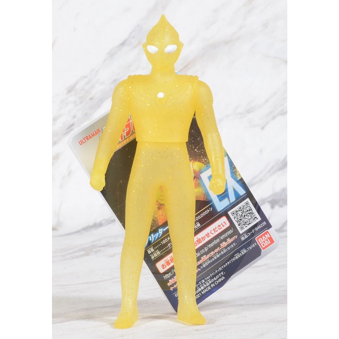 Bandai 超人力霸王 英雄軟膠 閃耀迪卡