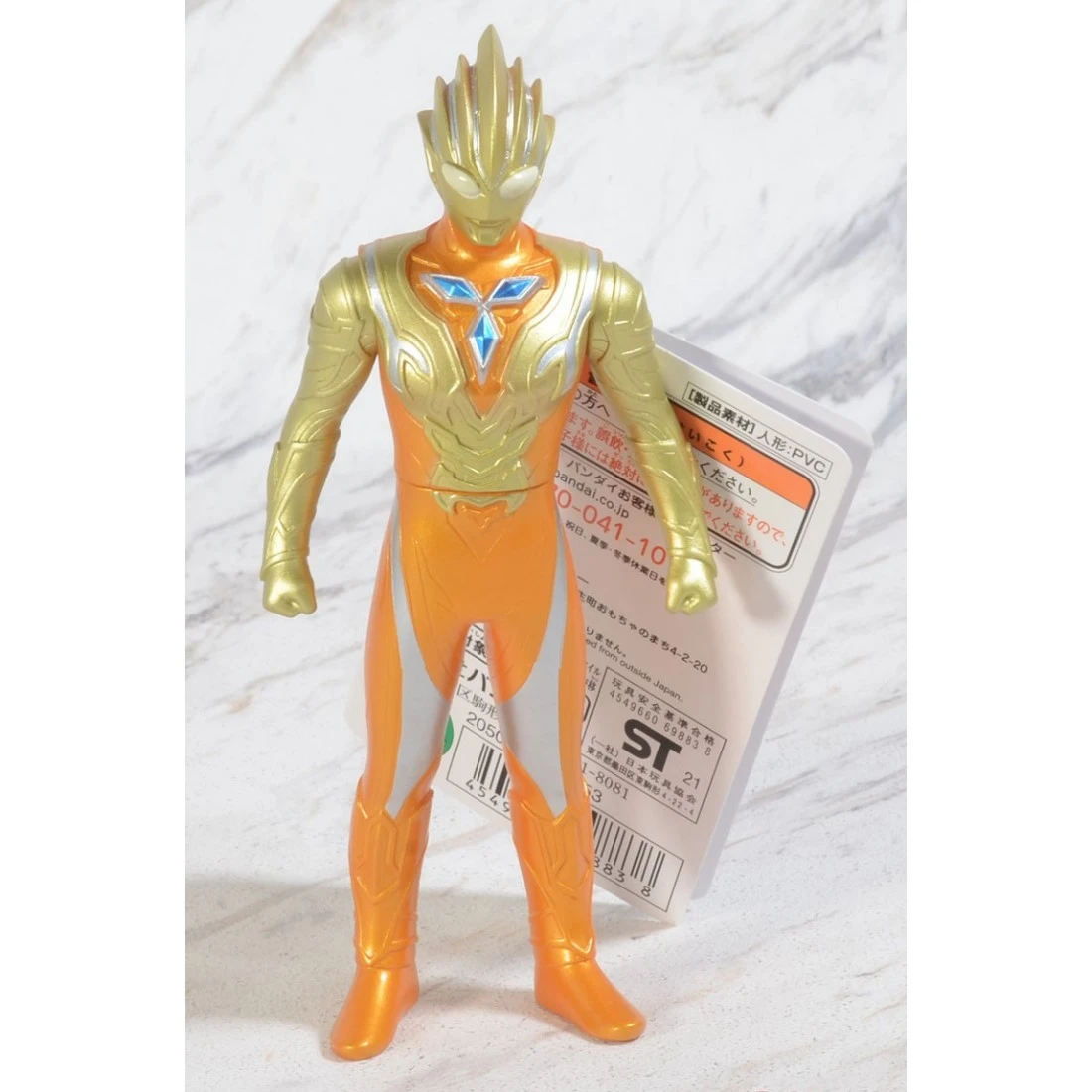 Bandai 超人力霸王 英雄軟膠 永恆黃金特利卡