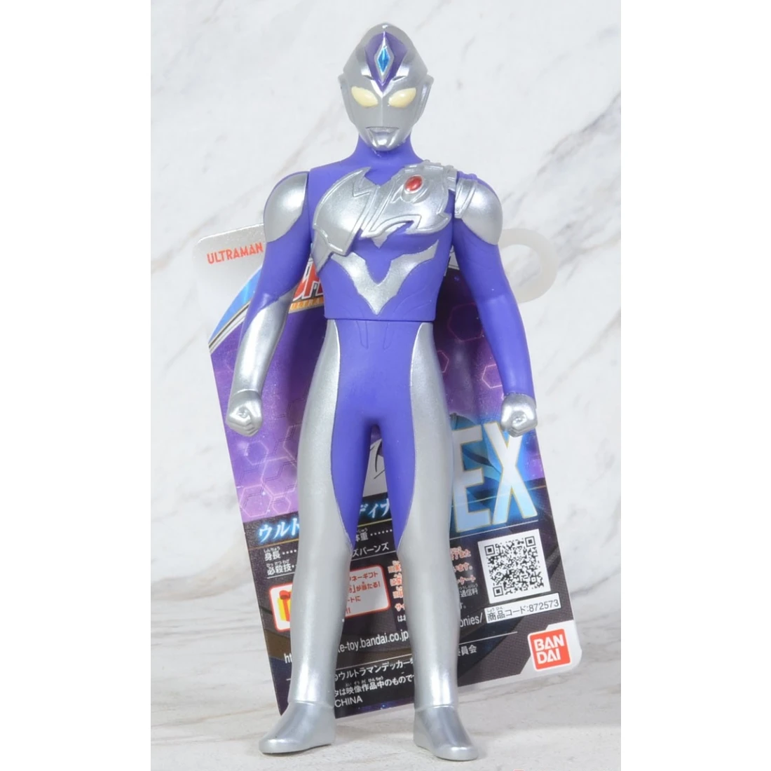 Bandai 超人力霸王 英雄軟膠 EX 超人力霸王 迪納斯