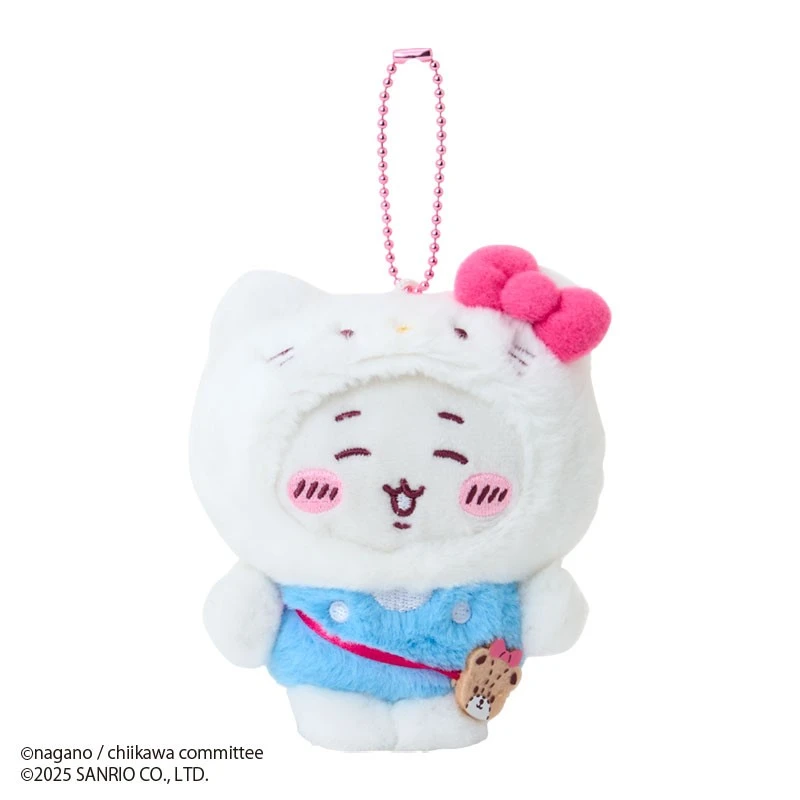 吉伊卡哇 X 三麗鷗 聯名 吉伊 HELLO KITTY 吊飾 絨毛玩偶
