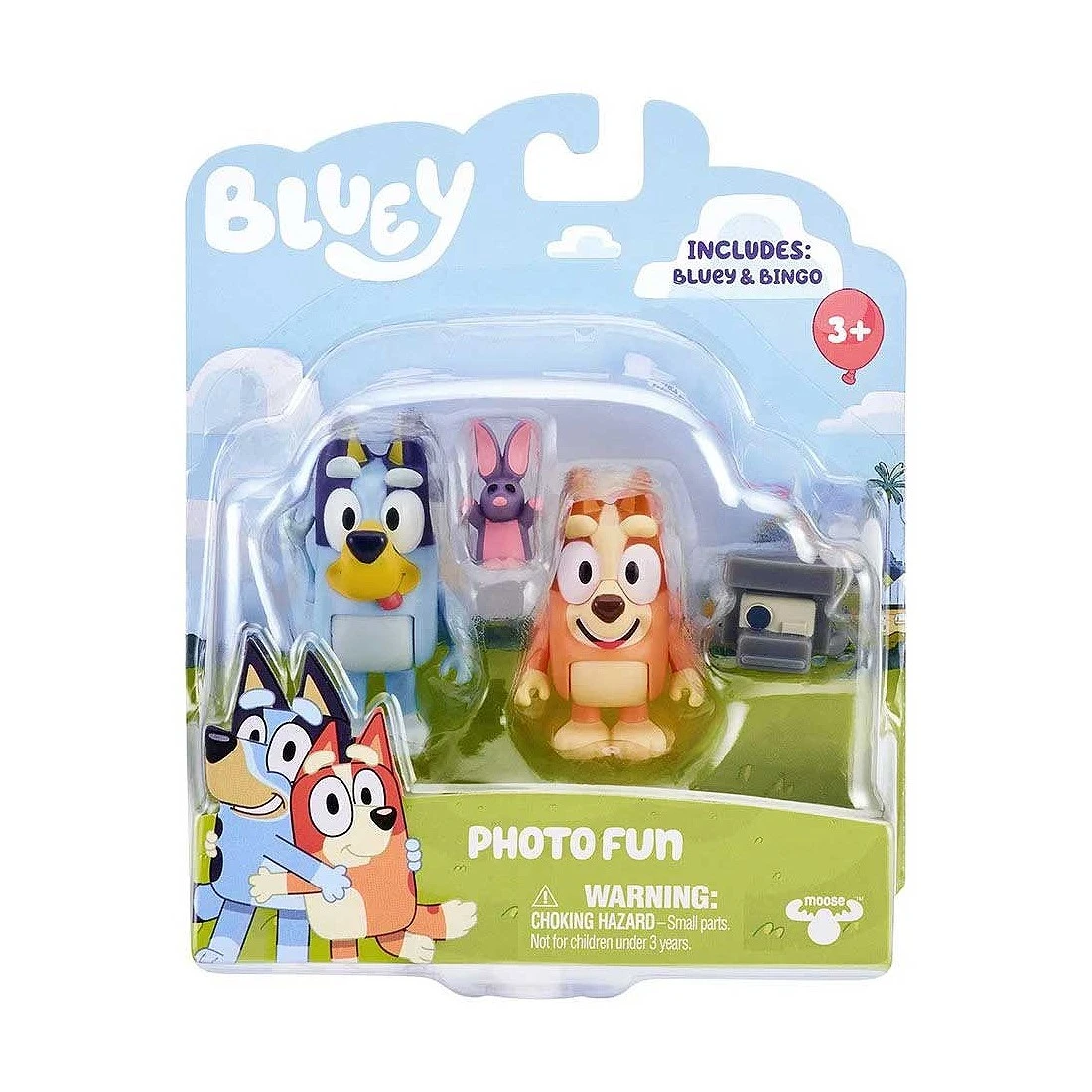 BLUEY 妙妙犬布麗 攝影師 二入人偶組
