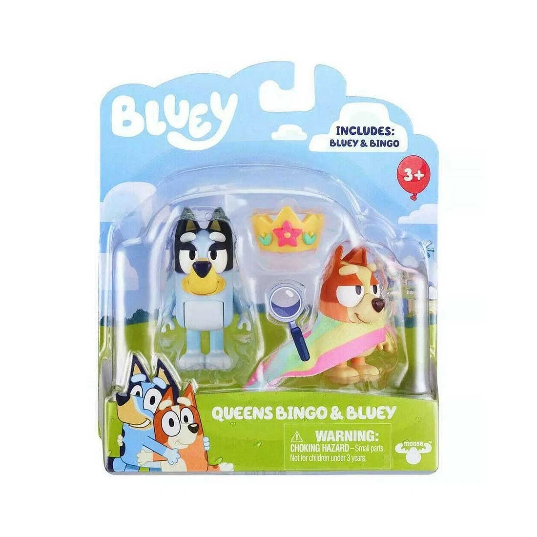 BLUEY 妙妙犬布麗 皇后遊戲 二入人偶組