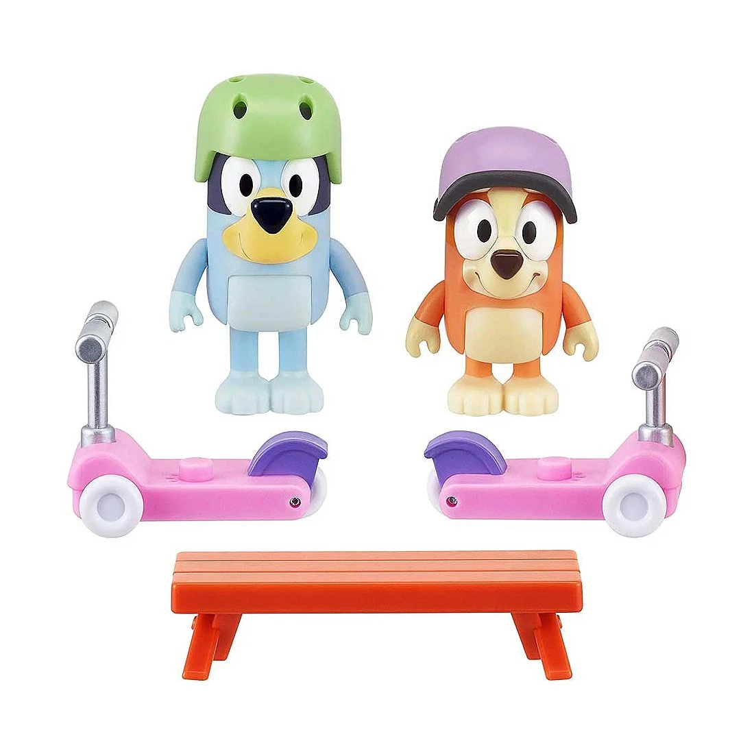 BLUEY 妙妙犬布麗 交通工具組 滑板車時光