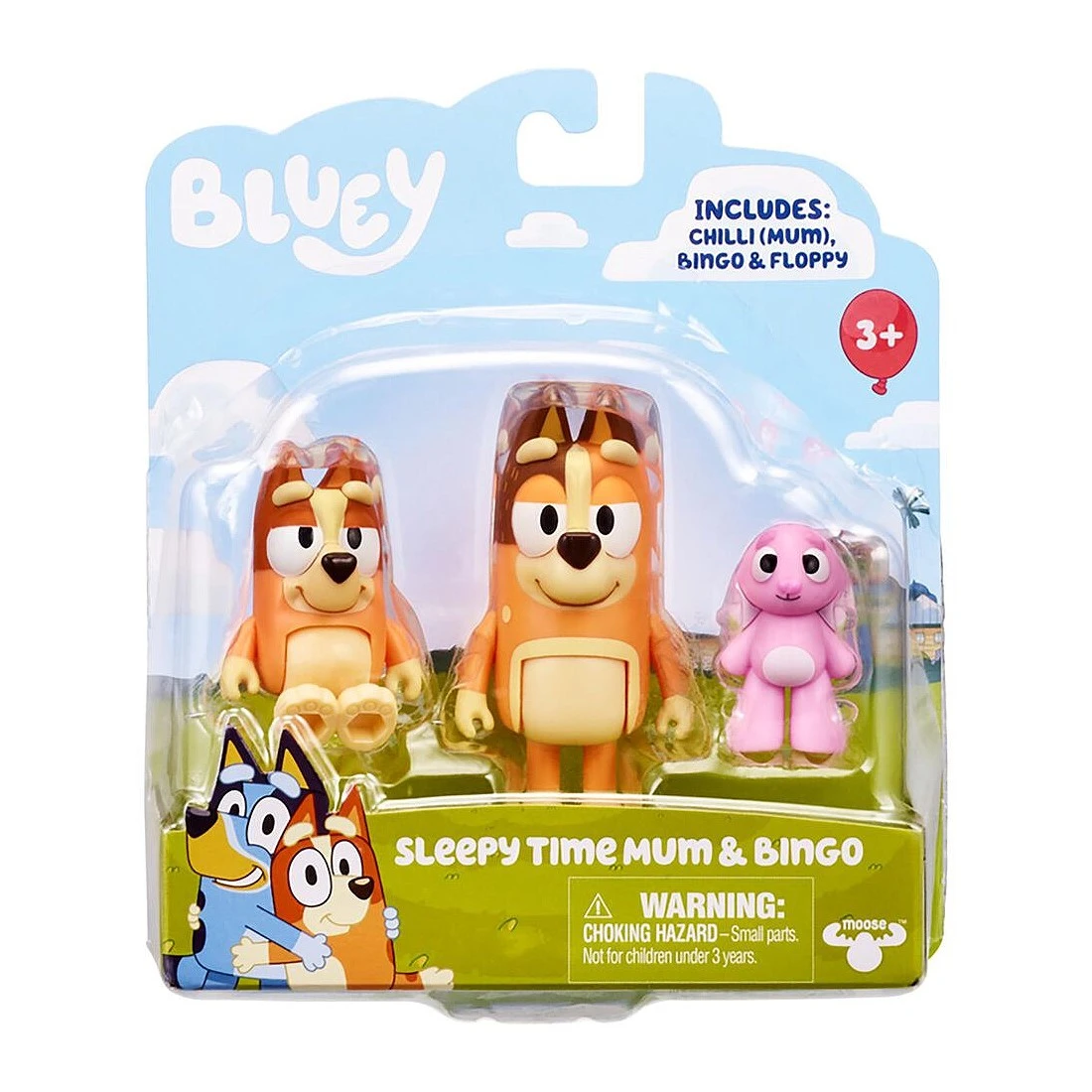 BLUEY 妙妙犬布麗 睡覺時間 二入人偶組