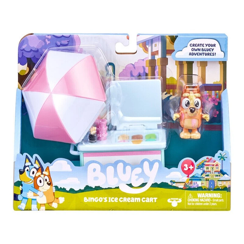 BLUEY 妙妙犬布麗 交通工具組 冰淇淋車
