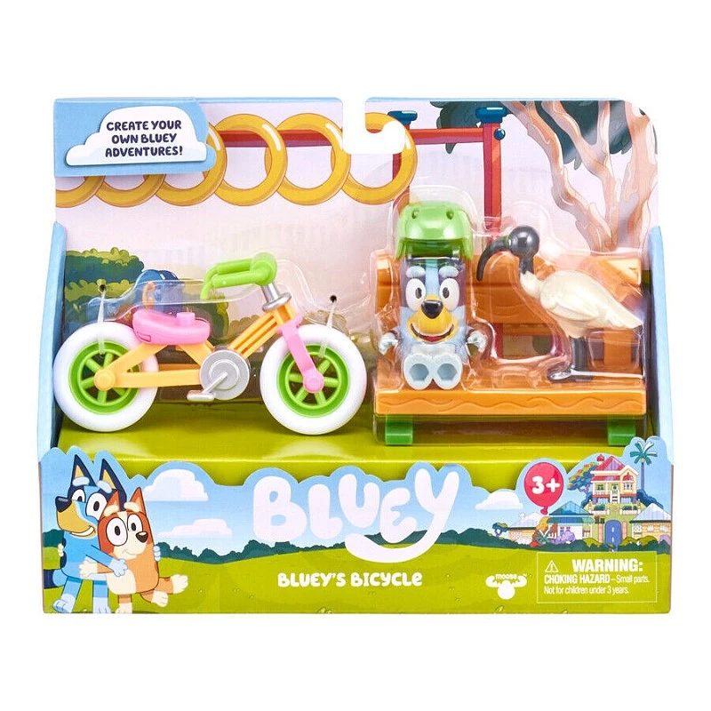BLUEY 妙妙犬布麗 交通工具組 腳踏車時光