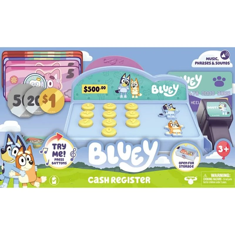 特價 BLUEY 妙妙犬布麗 收銀機