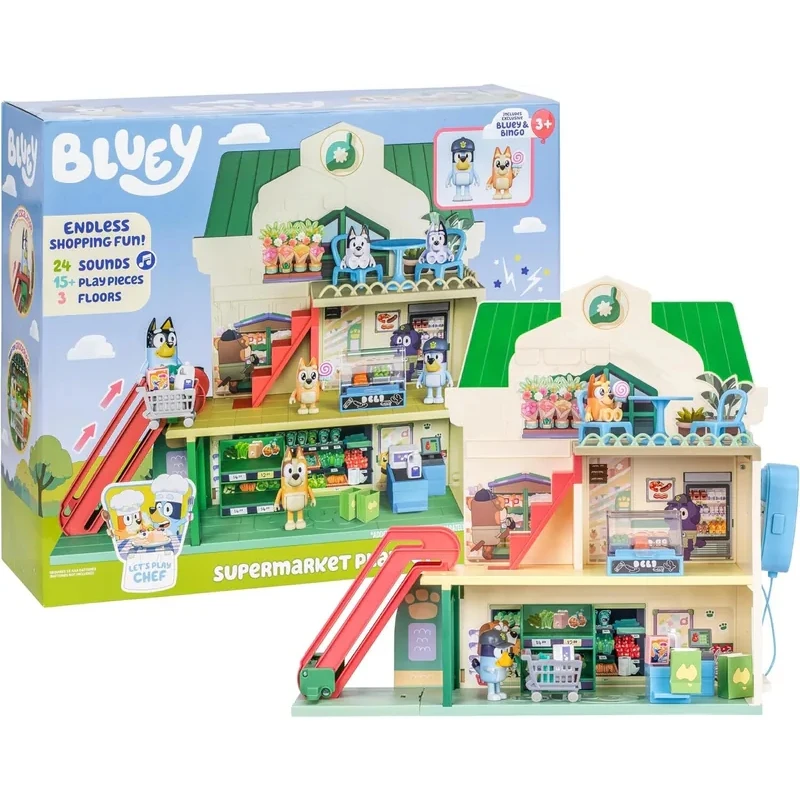 特價 BLUEY 妙妙犬布麗 超市遊戲組