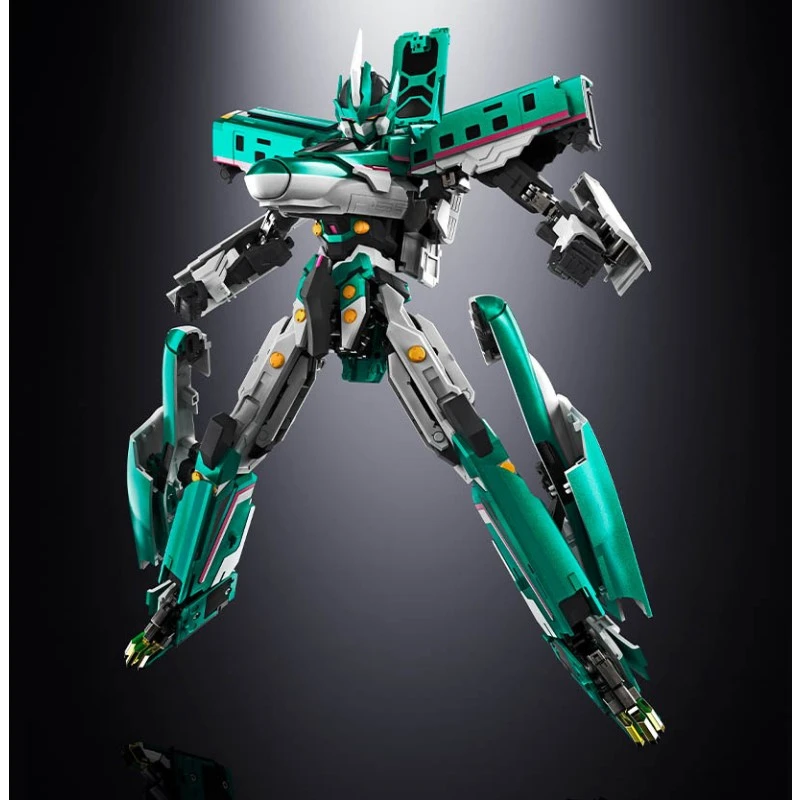 代理版 超合金魂 GX-115 新幹線變形機器人 E5 隼號