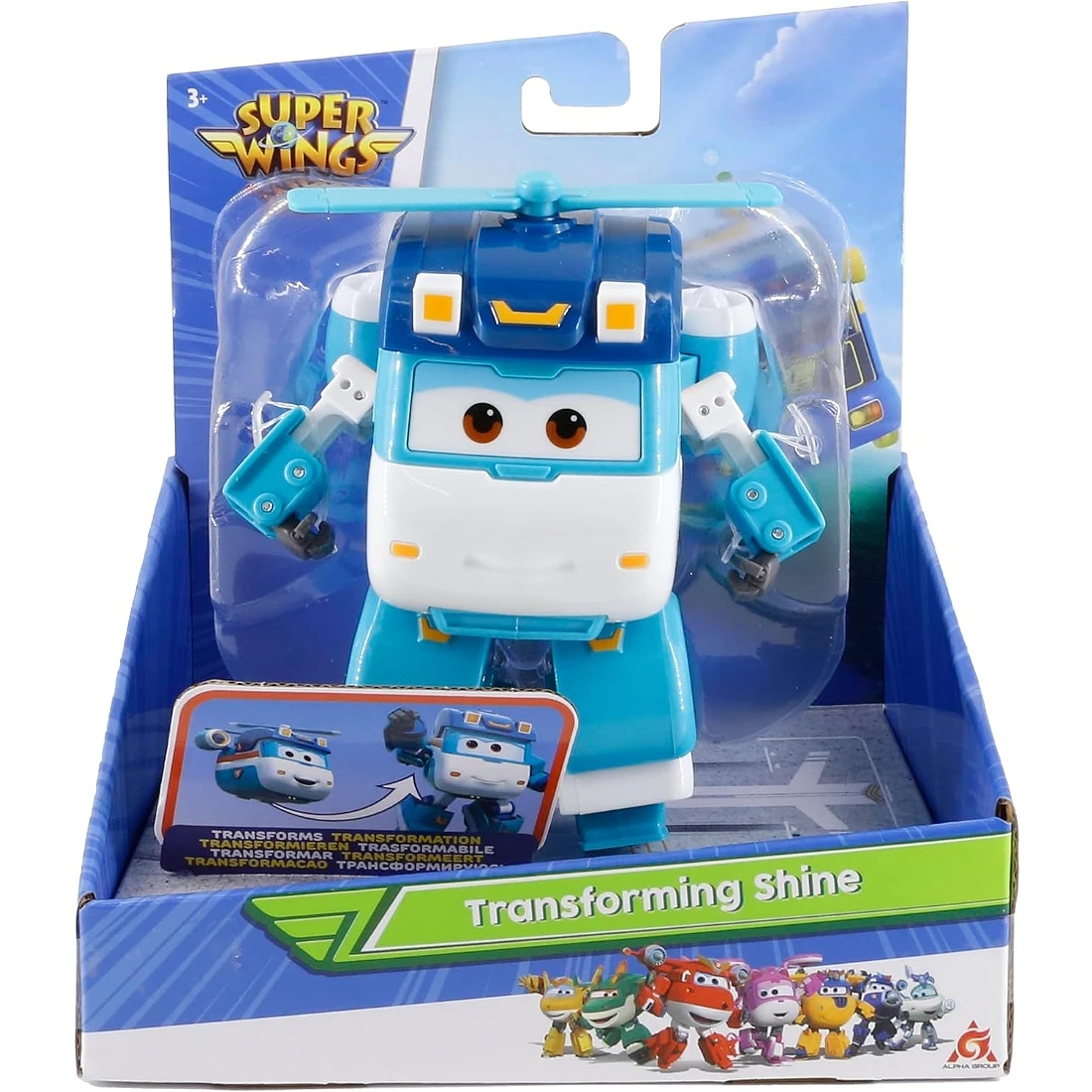 Super Wings 超級飛俠 變形Shine