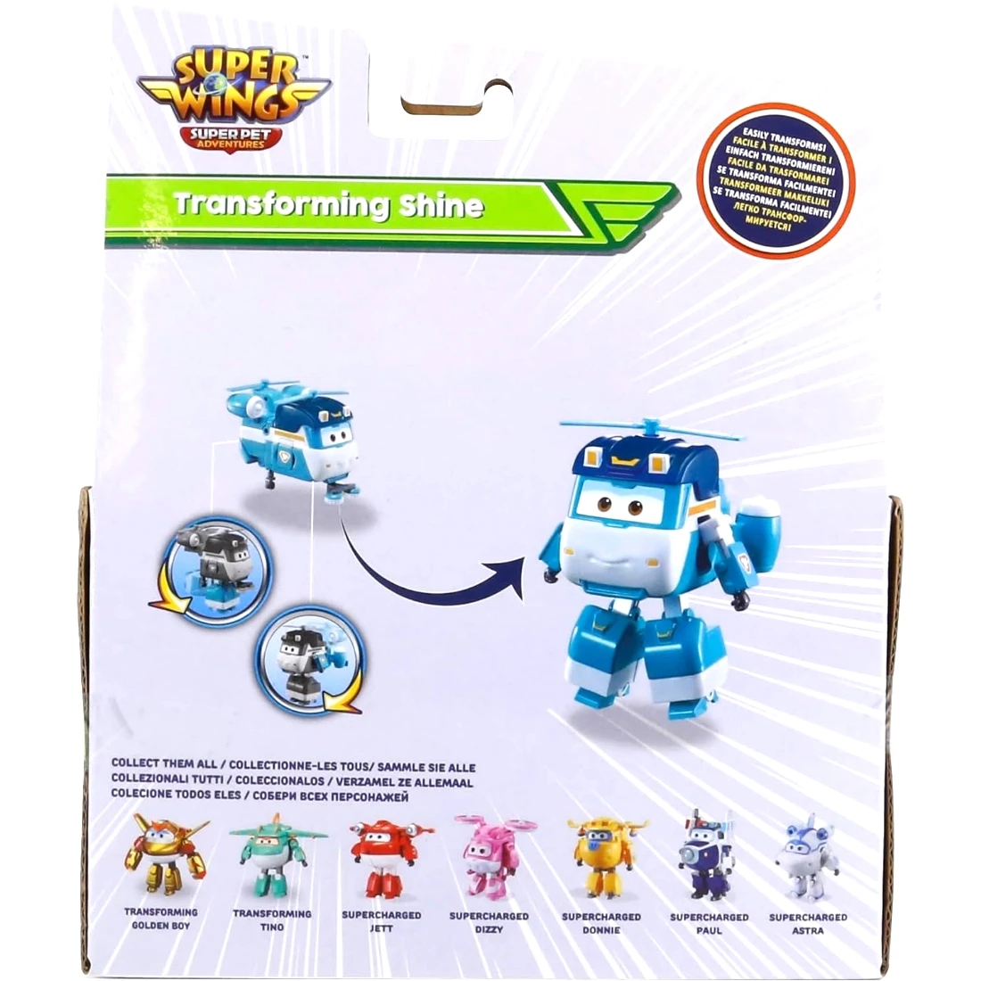 Super Wings 超級飛俠 變形Shine