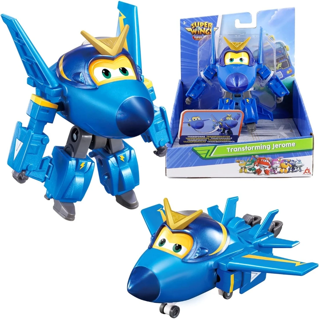 Super Wings 超級飛俠 變形傑洛米與小傑洛米