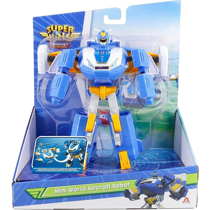 Super Wings 超級飛俠 機場總部變型機器人
