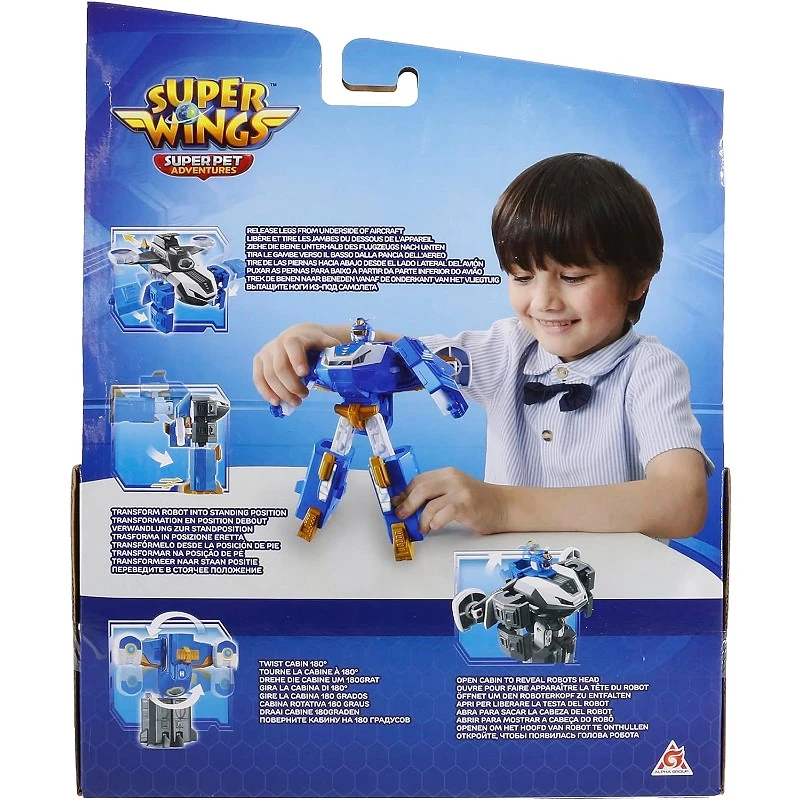 Super Wings 超級飛俠 機場總部變型機器人