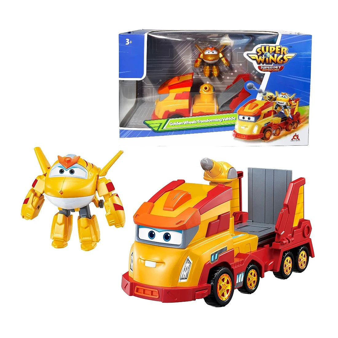 Super Wings 超級飛俠 高登變型救援車