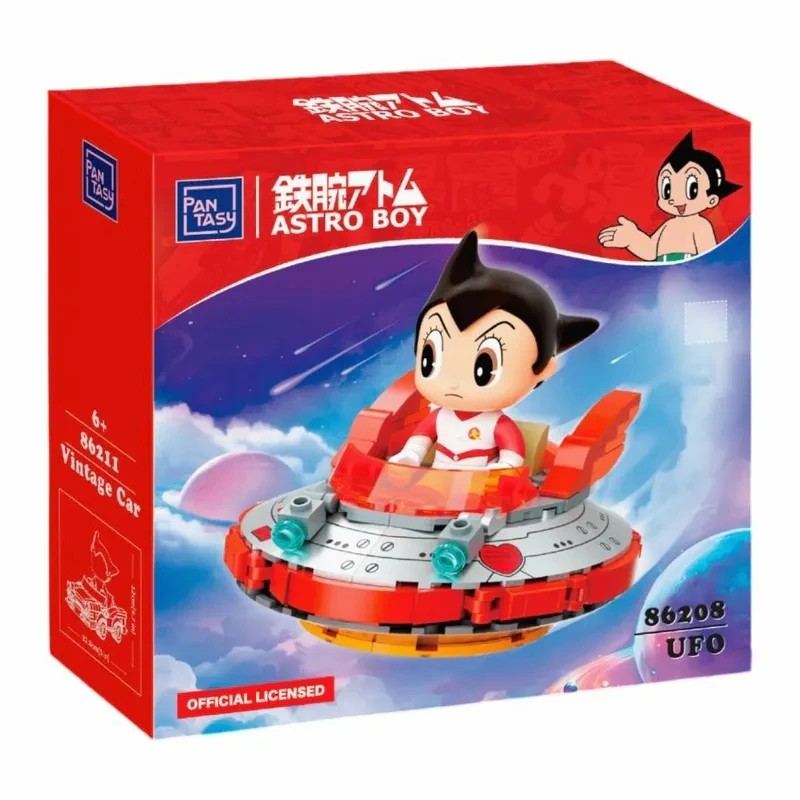 拼奇積木 原子小金剛 鐵臂阿童木 Fantastic Car 幽浮