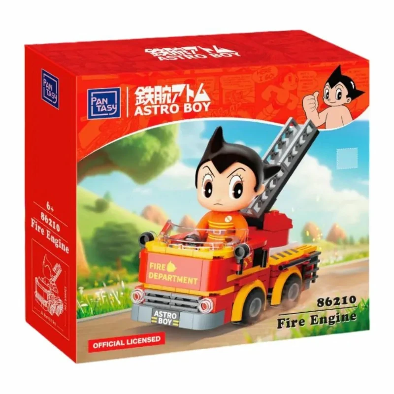 拼奇積木 原子小金剛 鐵臂阿童木 Fantastic Car 消防車