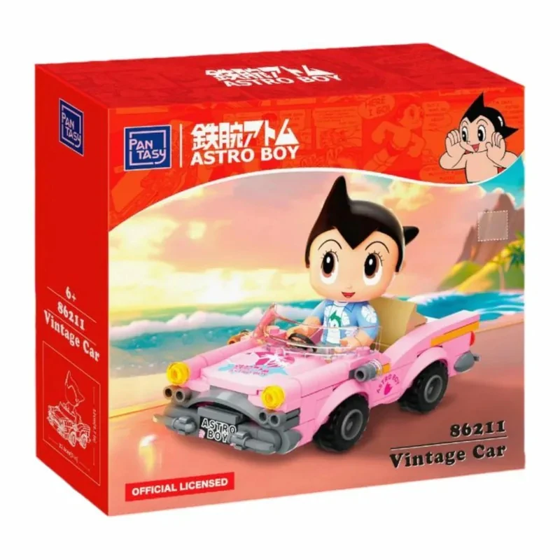 拼奇積木 原子小金剛 鐵臂阿童木 Fantastic Car 復古車 