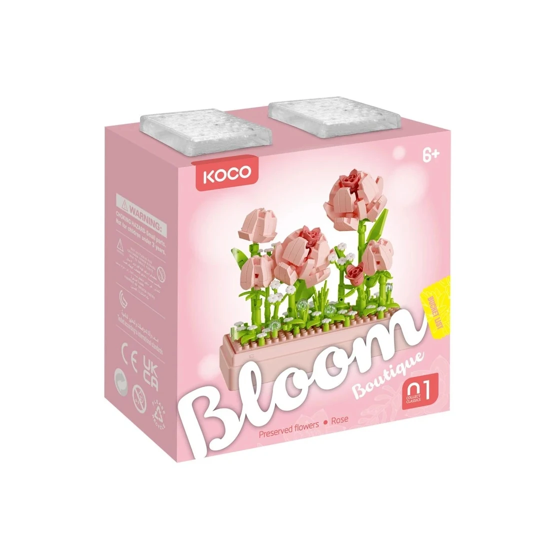 KOCO積木 玫瑰  Rose