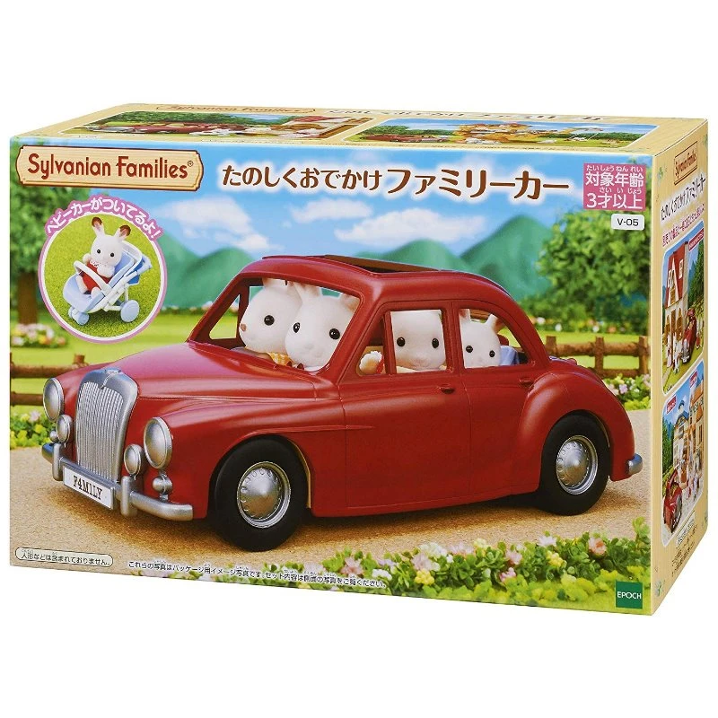 森林家族 紅色家庭車 2019