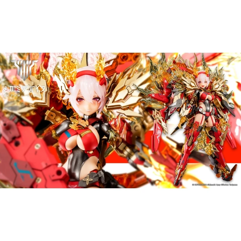 壽屋 Megami Device 女神裝置 朱羅 皇巫 素盞鳴尊 紅蓮 一般版