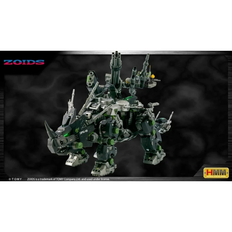 壽屋 1/72 ZOIDS 洛伊德 DPZ-10 重裝甲突擊型 黑角 Marking Plus