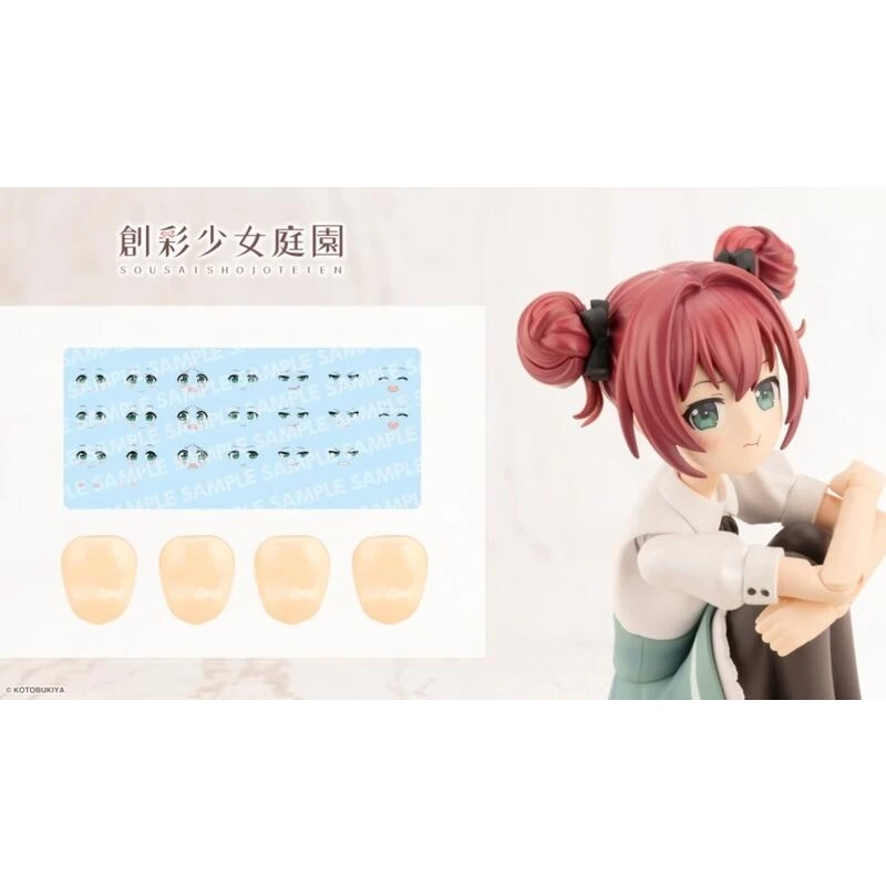 壽屋 1/10 創彩少女庭園 自訂臉部＆水貼套組 Vol.4 森倉圓設計