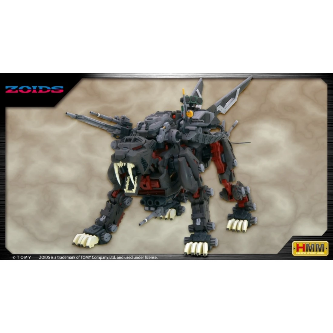 壽屋 1/72 ZOIDS 洛伊德 EPZ-003 黑劍長牙虎 Marking Plus