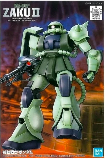 FG 1/144 MS-06F Zaku II 量產型薩克 II 綠薩克