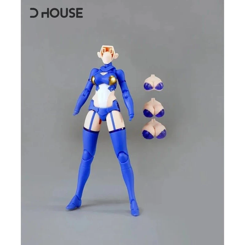 特價 D house 1/12 機娘素體配件包 藍色 骨裝機娘 女神裝置適用