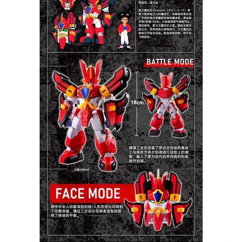 橘貓工業 魔動王 火王