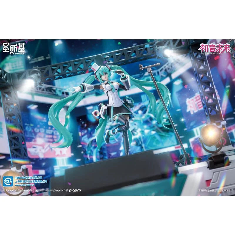 YOLOPARK 聖斯基 初音未來 唱響未來 含舞台及變色燈組 附特典