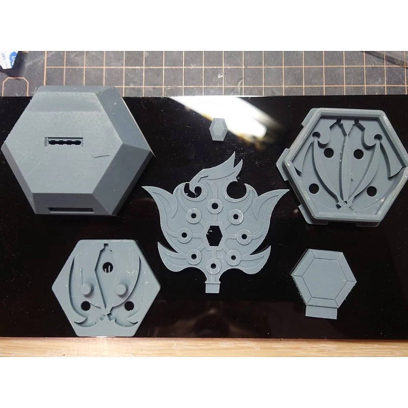 BB戰士 LBB飛驅鳥大將軍 七人超將軍 閃光結晶地台 3D列印白模 不含結晶
