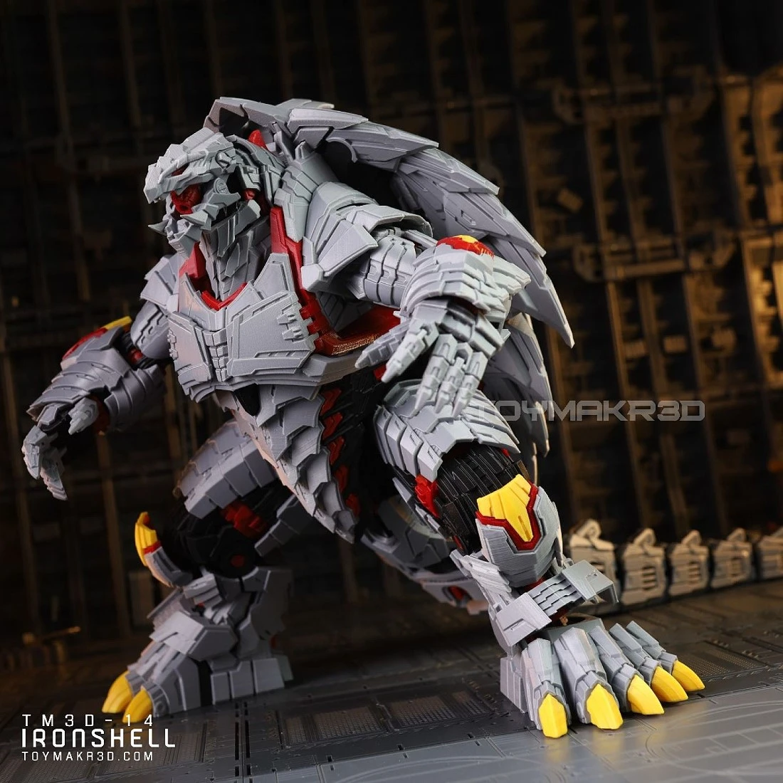 3D列印 GK灰模 訂製品 機械卡美拉 36cm