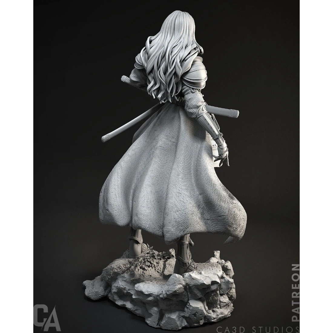 3D列印 GK灰模 訂製品 神力女超人 武士