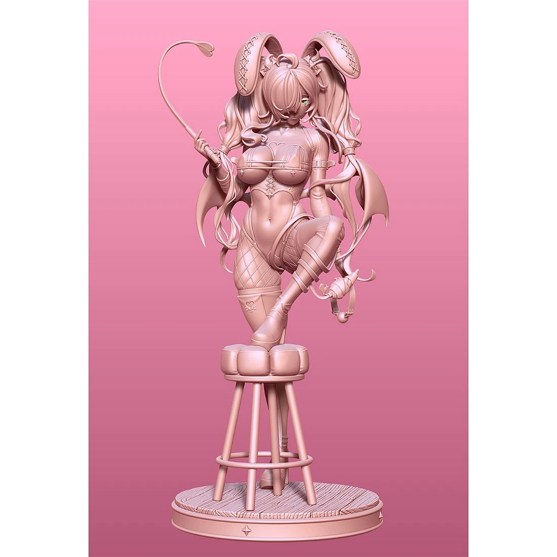 3D列印 GK灰模 訂製品 惡魔兔女郎