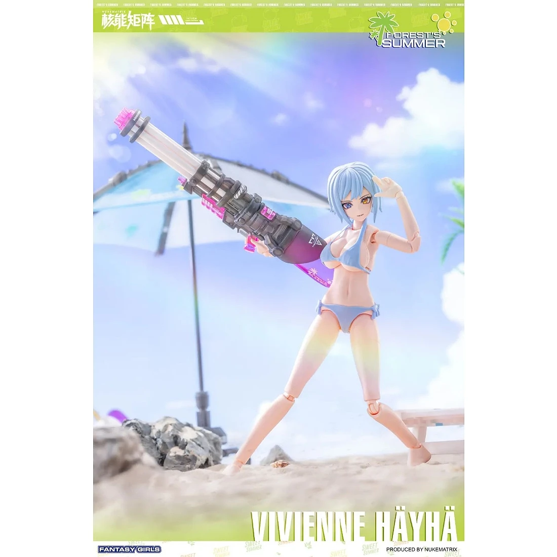 核能矩陣 森林裡的夏天 薇薇安 海耶 夏日閃耀 泳裝獵狐機娘