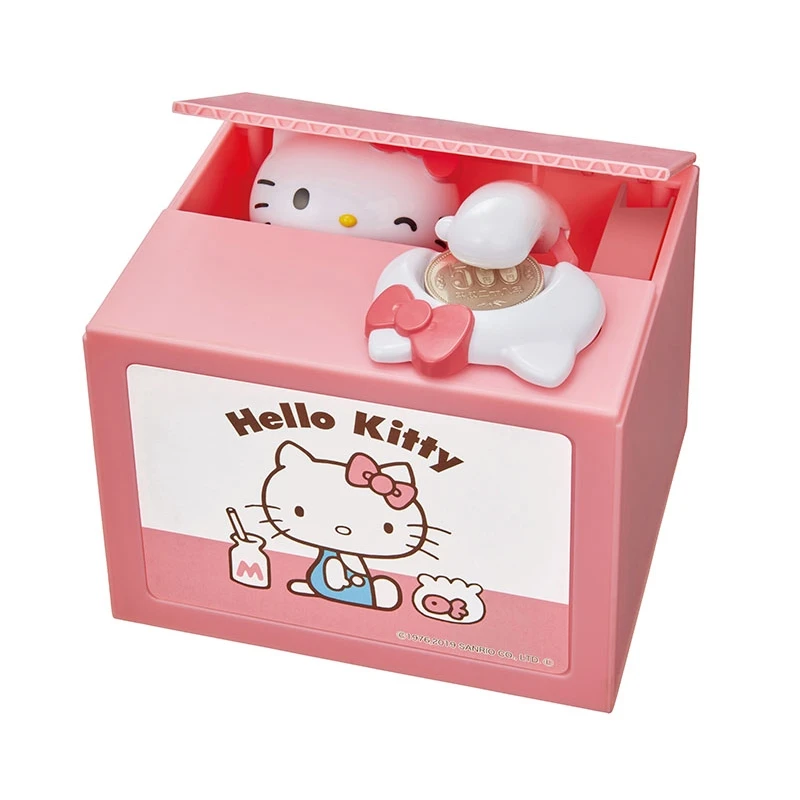 Shine 三麗鷗 Sanrio 凱蒂貓 Hello Kitty 造型存錢筒 儲金箱