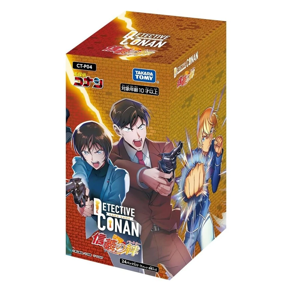 名偵探柯南TCG 卡牌 CT-P04 信義の絆 補充包 一盒24包