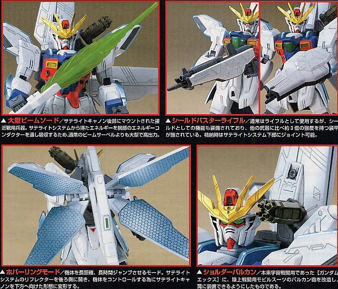 1/100 鋼彈X 01 ガンダムエックス