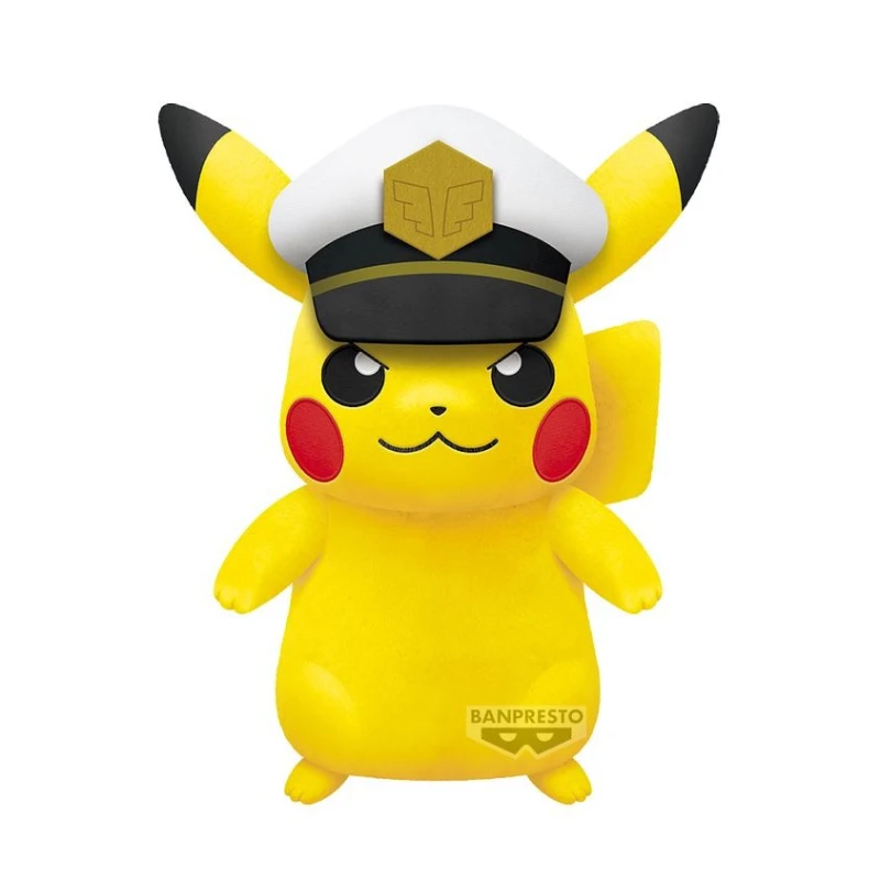 Banpresto 景品 精靈寶可夢 船長皮卡丘 絨毛玩偶