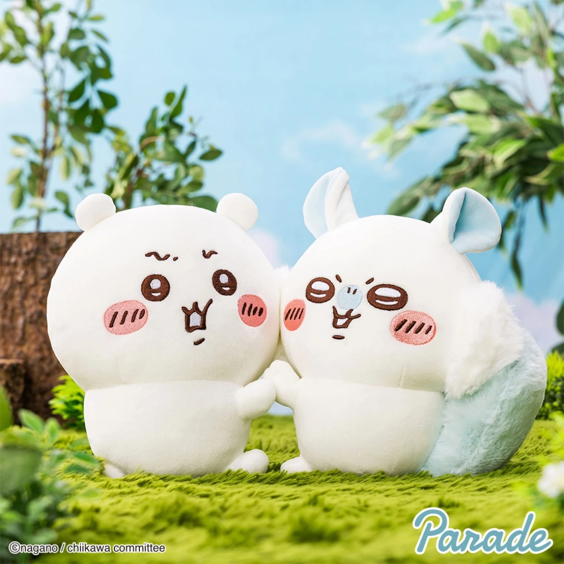 Parade 景品 吉伊卡哇 吉伊 小桃 絨毛玩偶 兩款一套