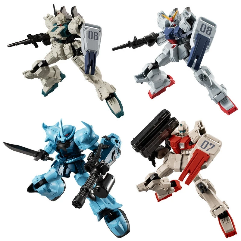 盒玩 機動戰士鋼彈 G-FRAME FA 第08MS小隊 一中盒10入
