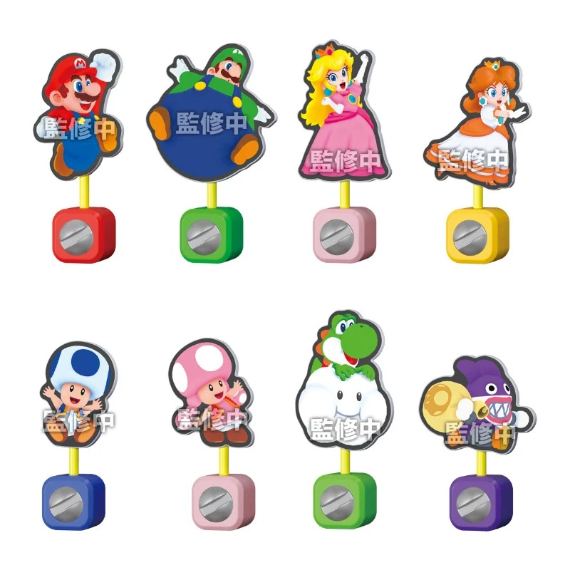 盒玩 超級瑪利歐 造型夾子 一中盒16入