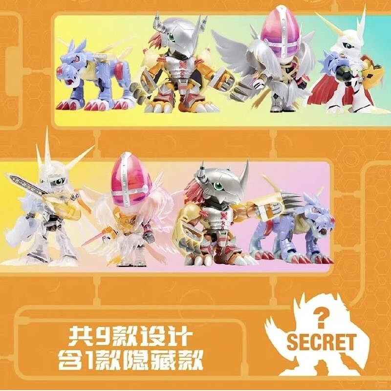 盒玩 PLABAKO 數碼寶貝大冒險 Vol.1 一中盒8入 組裝模型