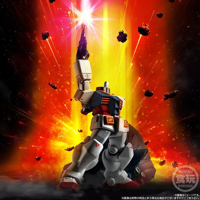 魂商店限定 盒玩 FW GUNDAM CONVERGE 機動戰士鋼彈 最終射擊 套組 金屬色版